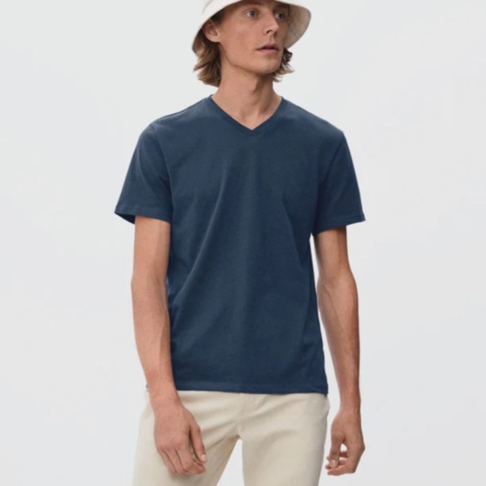 The Organic Cotton V-Neck Tee